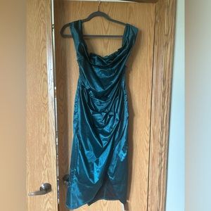ASOS Blue/Green dress. Size 8. Special occasion